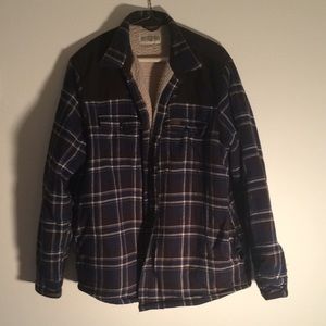 Fleece lined jacket